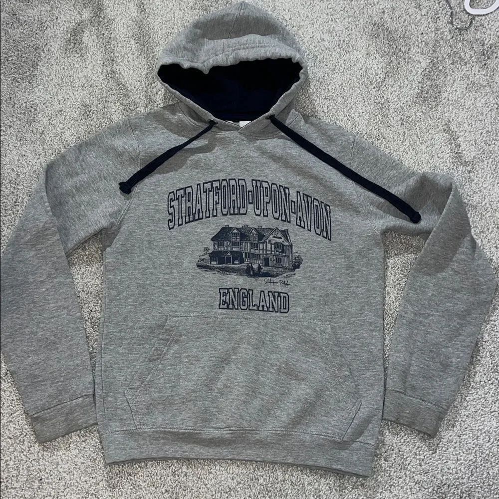 Royal Shakespeare Theatre Stratford Upon Avon Hooded Hoodie Sweatshirt England